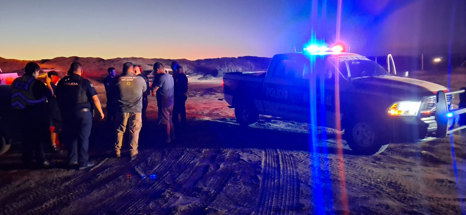 El incidente ocurrió en la playa del Zarahemla.