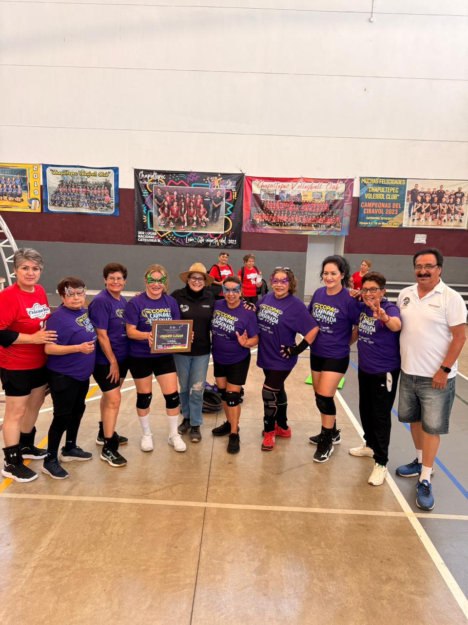 Dominio tijuanense en 3ra Copa Carnaval de Cachibol