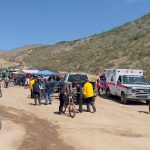 Rescatan a una mujer y auxilian a ciclistas