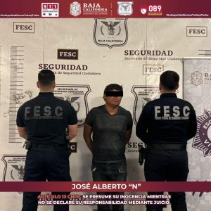 Detenido por violencia familiar