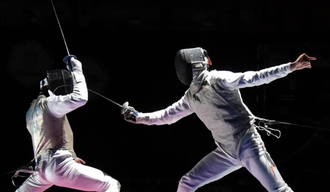 Regresa Diego Cervantes a competencias de esgrima