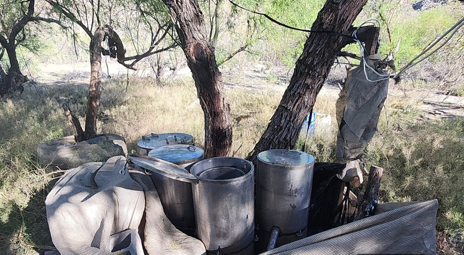 Desmantelan otro narcolaboratorio