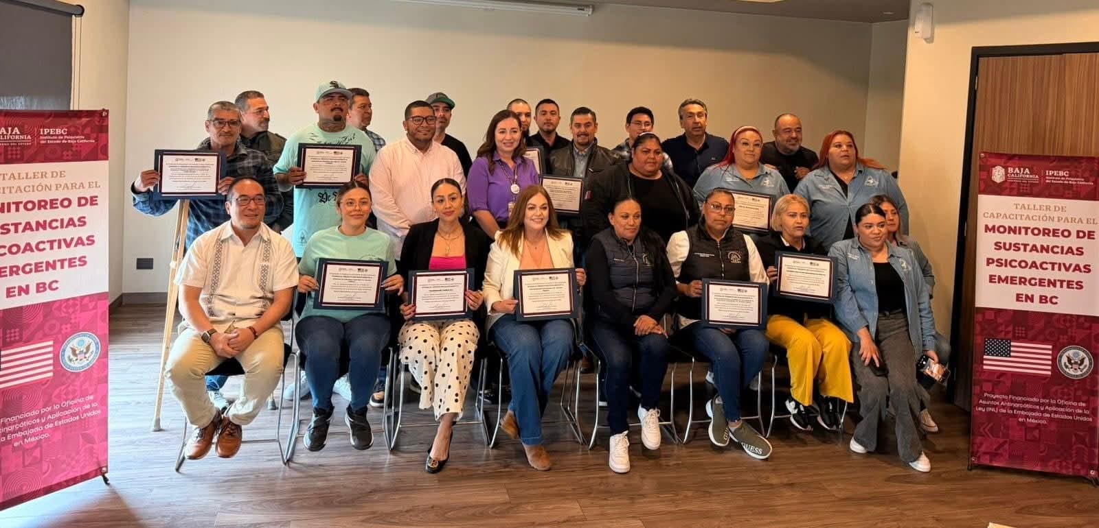 Capacita Ipebc a personal en monitoreo de sustancias
