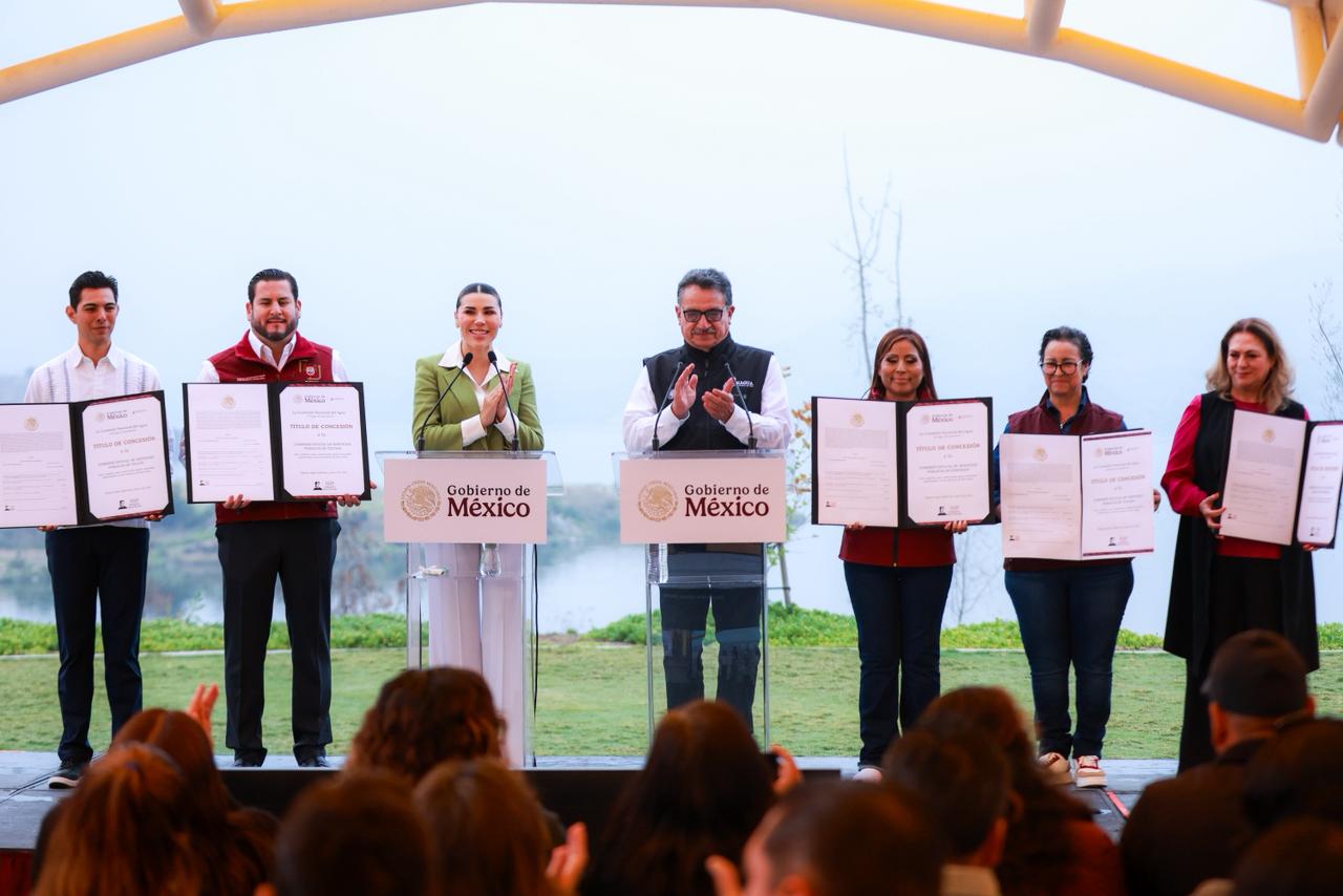 Consolida gobernadora derecho al agua en BC