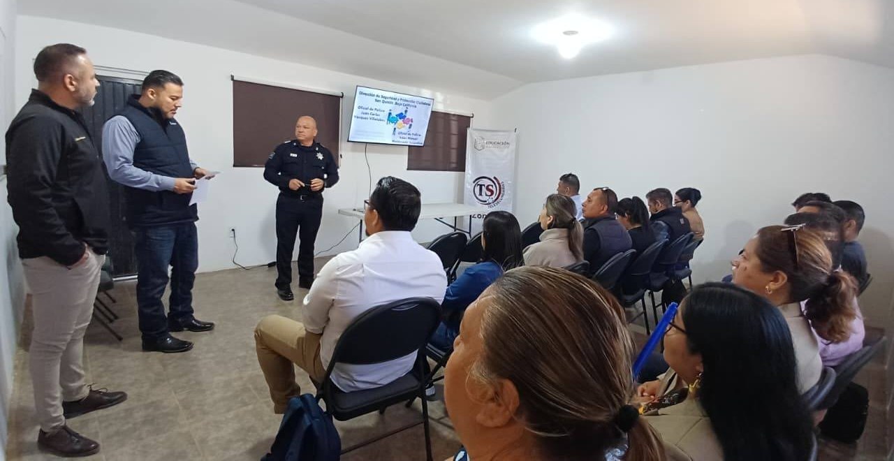 Brindan cursos sobre seguridad escolar y entornos protectores».