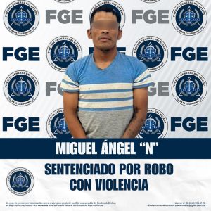 Condenan a hombre por robo con violencia