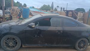 Perros ocasionan accidente de tránsito